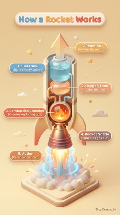 How a Rocket Works